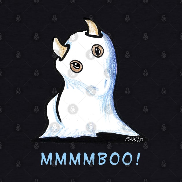 Cowlaween Ghost by KiniArt